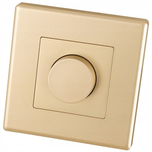 Draaidimmer Voor Licht Goud Set Met PVC-Afdekraam MIUUN