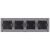 Viervoudig Stopcontact Kunststof LINEA Wit Viervoudig Afdekraam En 4 X Stopcontact MIUUN