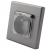 Stopcontact Met Klep En Aardpen Grijs Set Met Afdekraam PVC MIUUN