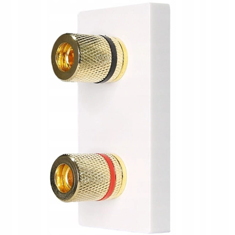 Module Stereo Luidsprekeraansluiting Banaanstekker Wit MIUUN