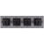 Viervoudig Stopcontact Glazen Mat Wit Viervoudig Afdekraam En 4 X Stopcontact MIUUN