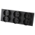 Stopcontact Drievoudig Glazen Mat Zwart Schuko Drievoudig Afdekraam En 3 X Stopcontact
