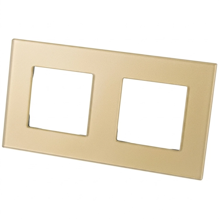 Afdekraam Glazen Mat Tweevoudig Goud Verticaal Horizontaal Voor Modules MIUUN