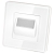LED-Vloerlamp Trapverlichting Set Met Glazen Afdekraam Hoogglans Wit MIUUN