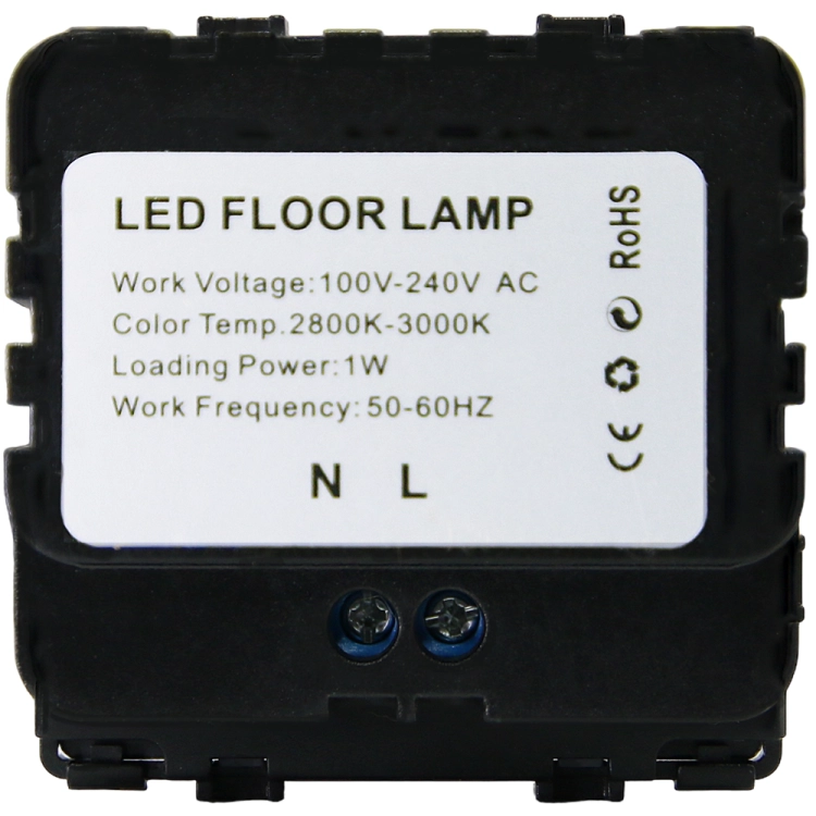 LED-Vloerlamp Trapverlichting Set Met Glazen Afdekraam Hoogglans Wit MIUUN