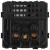 Glazen Hoogglans Stopcontact + Dubbele USB C+C-Lader 20W Wit MIUUN