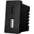 Module USB-Laadstopcontact Dubbel USB A+C 20 WAT Voor Afdekramen