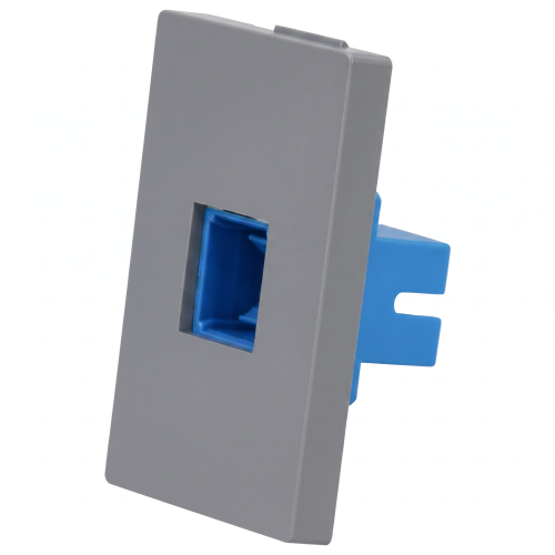 Module Glasvezel Optische Aansluiting Grijs Voor Afdekramen MIUUN