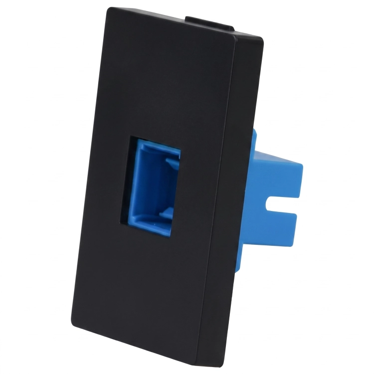 Module Glasvezel Optische Aansluiting Zwart Voor Afdekramen MIUUN