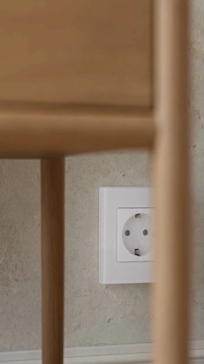 Schuko-Stopcontact Met Randaarde Zonder Aardpen Enkel Glas Wit MIUUN