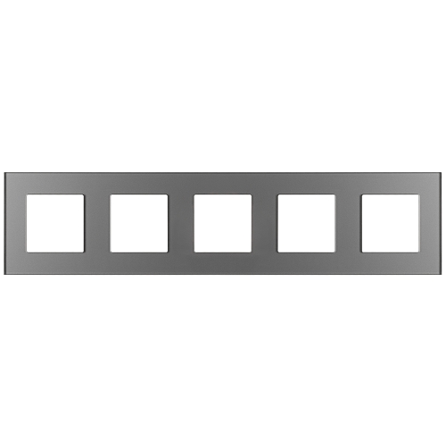 Mat glazen vijfvoudig grijs afdekraam verticaal horizontaal voor MIUUN-modules