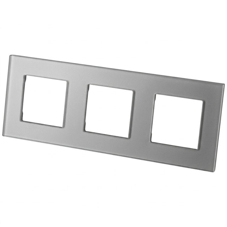 Mat glazen drievoudig grijs afdekraam verticaal horizontaal voor MIUUN-modules