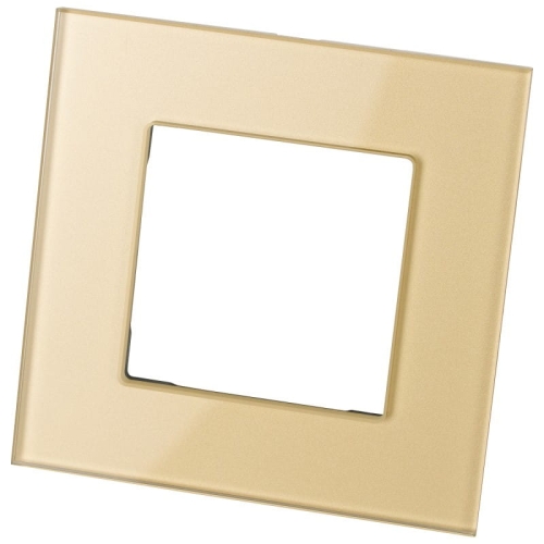 Glazen Afdekraam Enkelvoudig Goud Voor Modules MIUUN