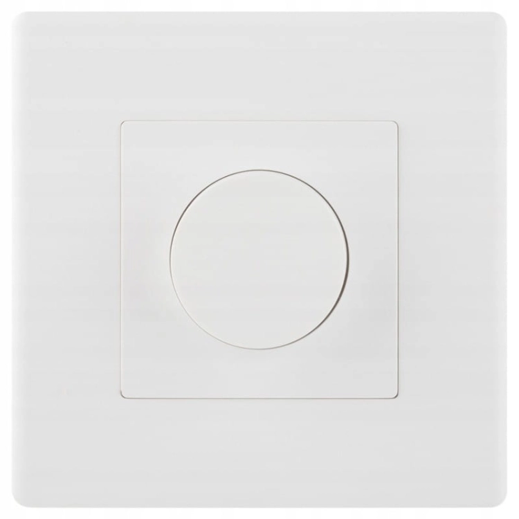 Mechanische Lichtdimmer Wit Set Met PVC-Afdekraam MIUUN