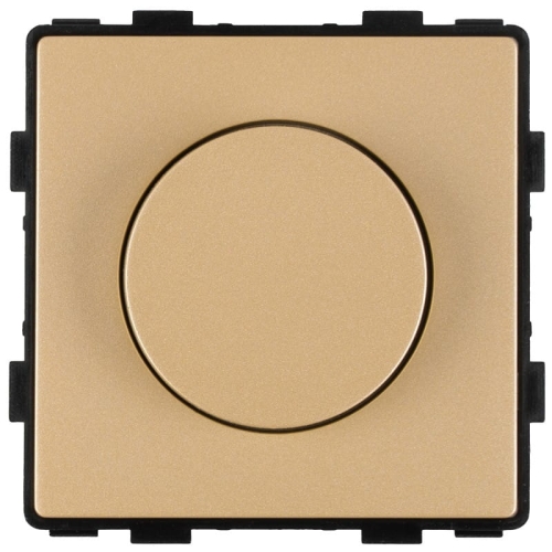 Module Schakelaar Draaibare Lichtdimmer Goud Voor Afdekramen MIUUN