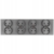 Viervoudig Stopcontact Grijs Met Aardpen Set PVC Viervoudig Afdekraam 4 X Dubbel Stopcontact MIUUN